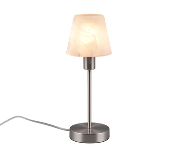 LUIS II | Table lamp | Nickel mat | Metal