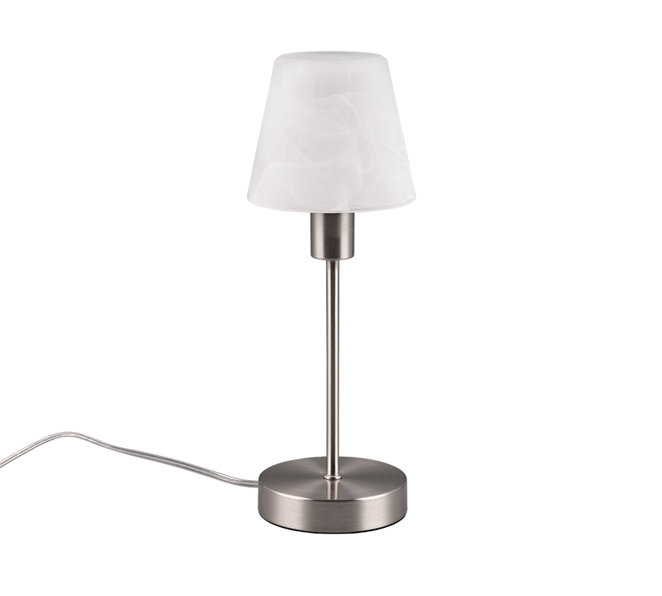 LUIS II | Table lamp | Nickel mat | Metal