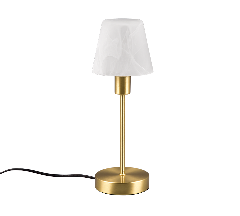 LUIS II | Table lamp | Brass mat | Metal