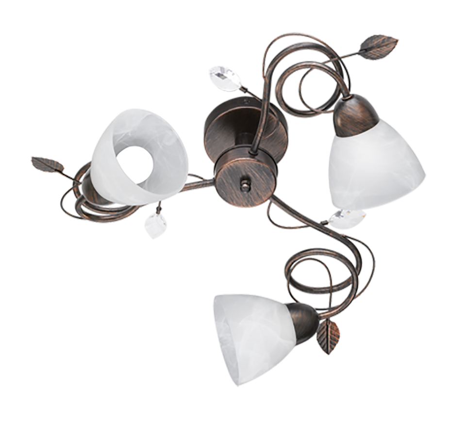 TRADITIO | Ceiling lamp | Antique rust | Metal