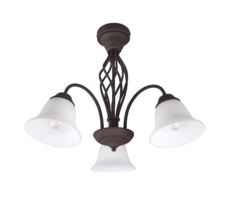 RUSTICA | Ceiling lamp | Rusty | Metal