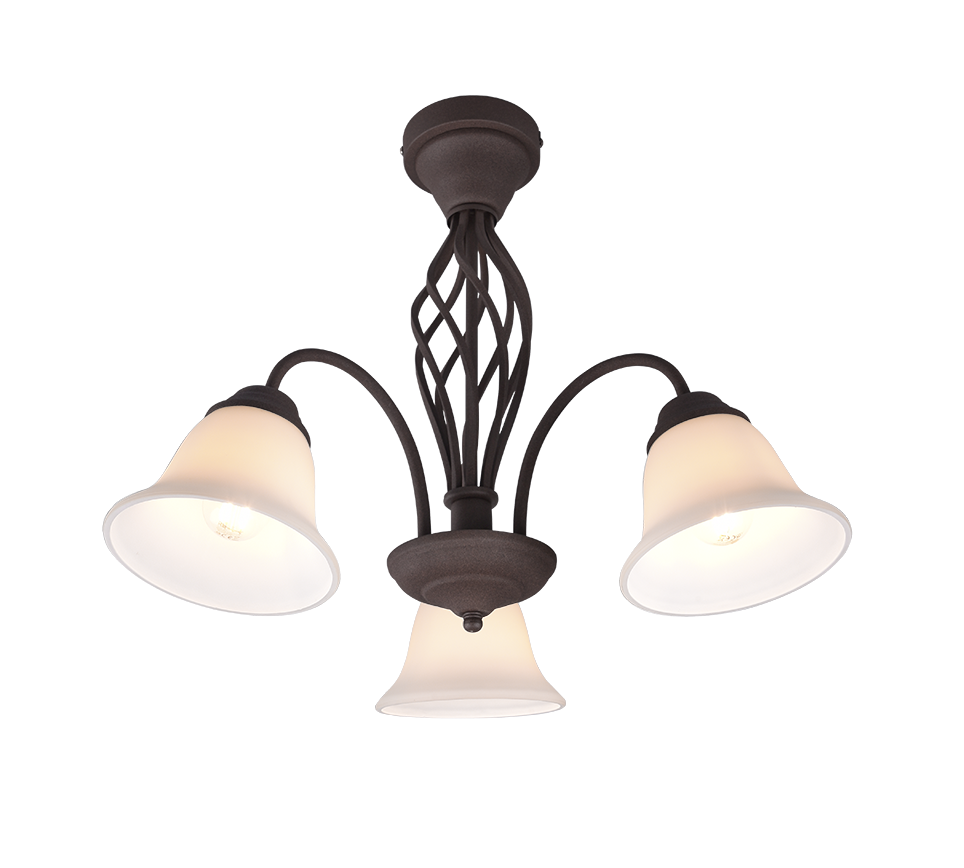 RUSTICA | Ceiling lamp | Rusty | Metal