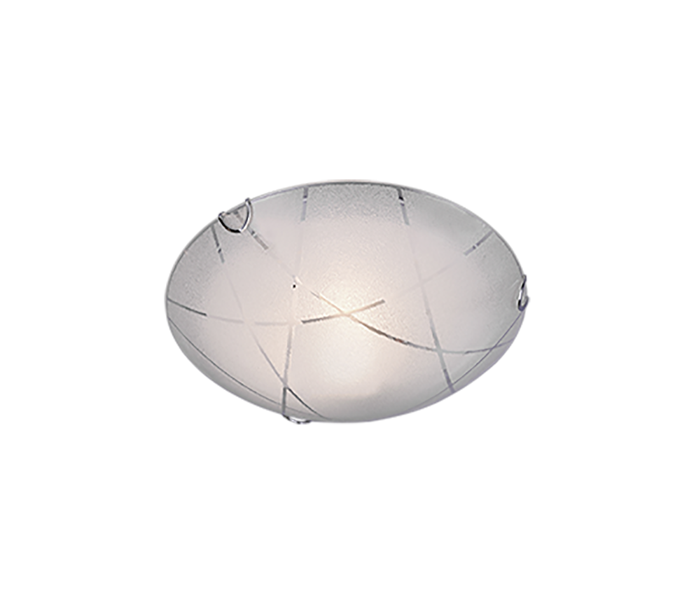 SANDRINA | Ceiling lamp | White | Glass