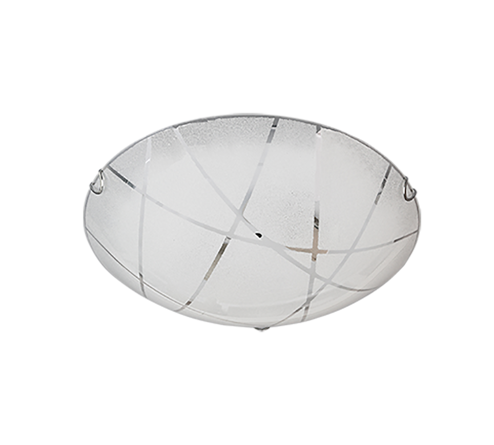 SANDRINA | Ceiling lamp | White | Glass