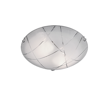 SANDRINA | Ceiling lamp | White | Glass