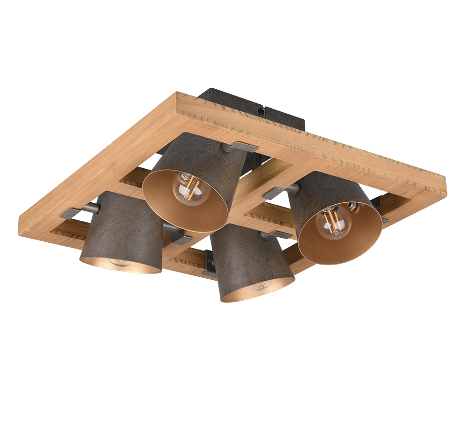 BELL | Ceiling lamp | Nickel antique | Metal
