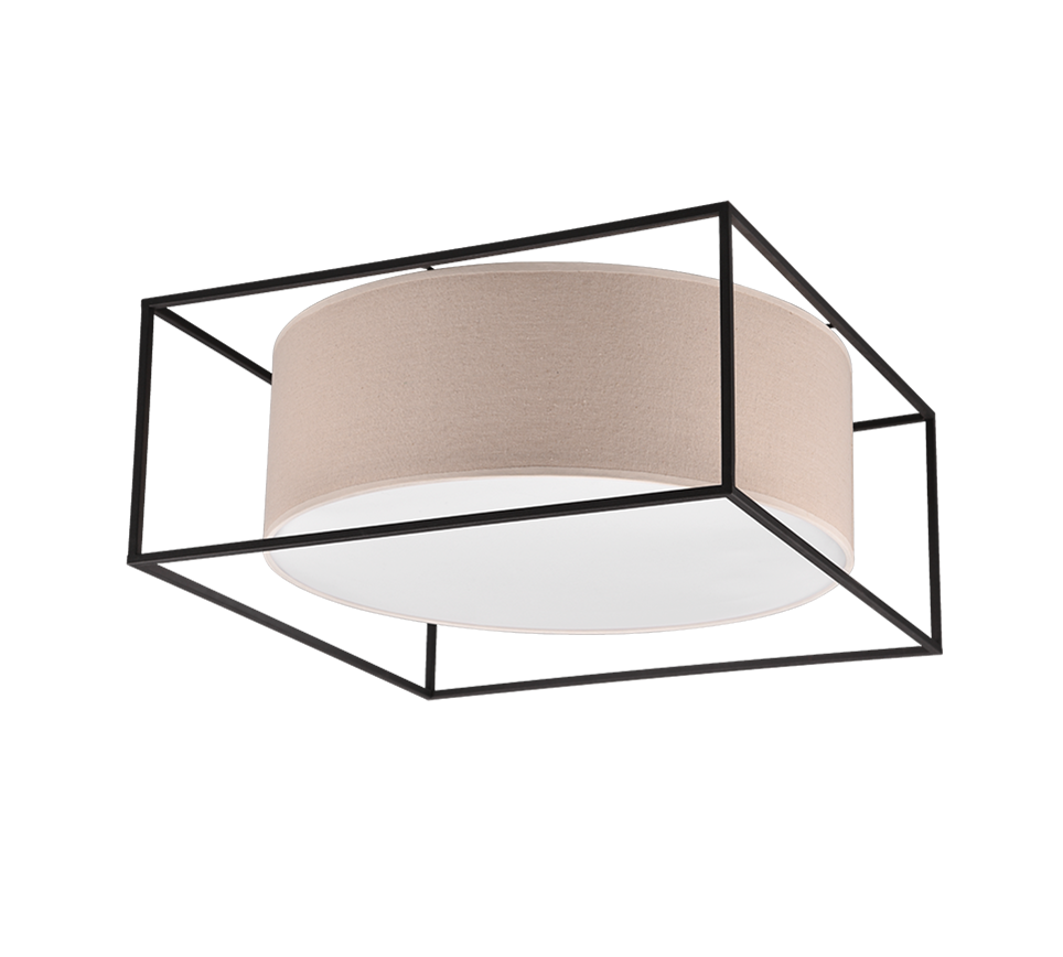 ROSS | Ceiling lamp | Black mat | Metal