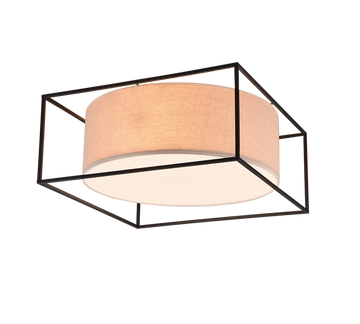ROSS | Ceiling lamp | Black mat | Metal