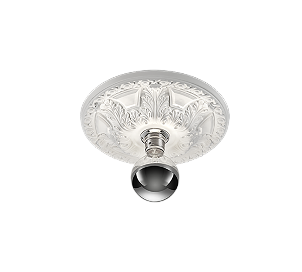 LILLY | Ceiling lamp | White | Gypsum