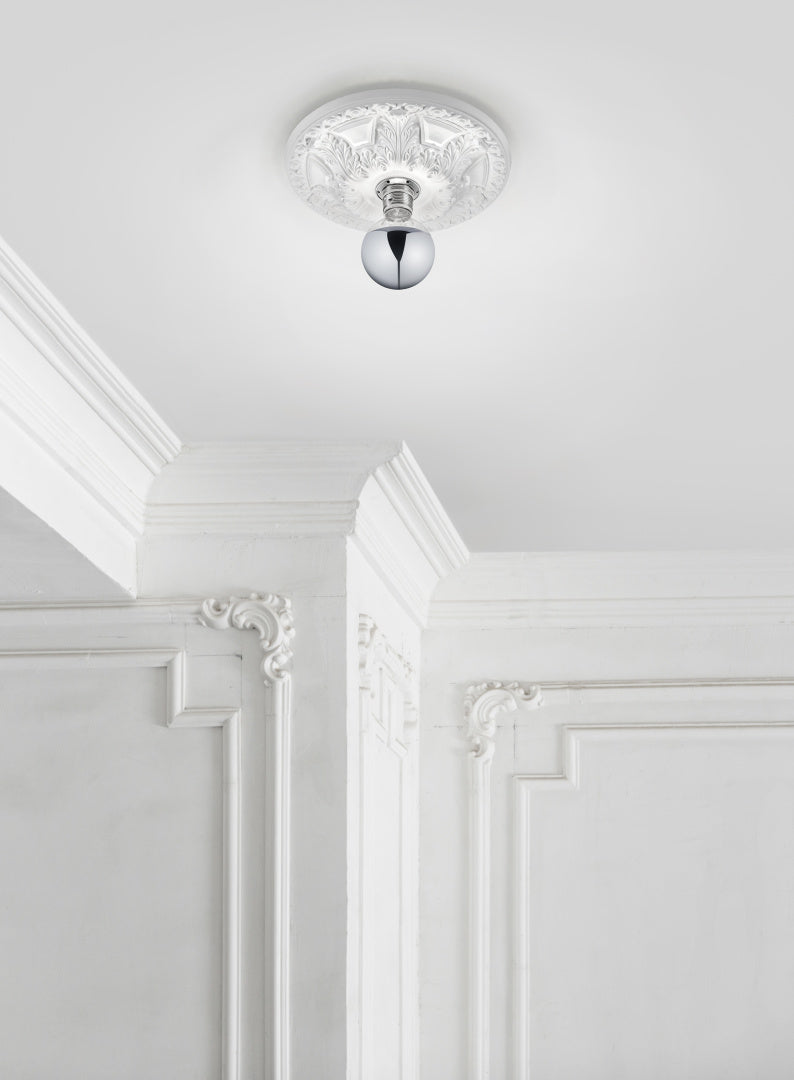 LILLY | Ceiling lamp | White | Gypsum