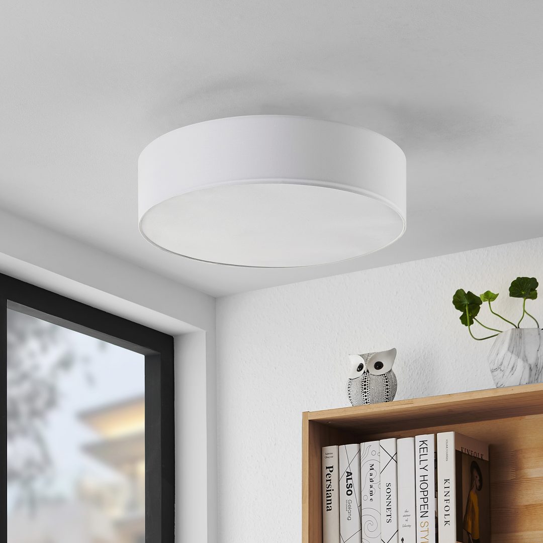 HOTEL | Ceiling lamp | White | Fabric
