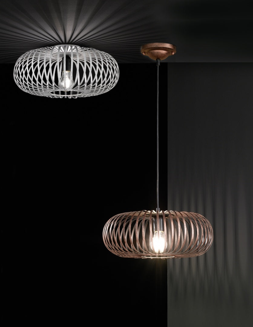 JOHANN | Ceiling lamp | Antique copper | Metal