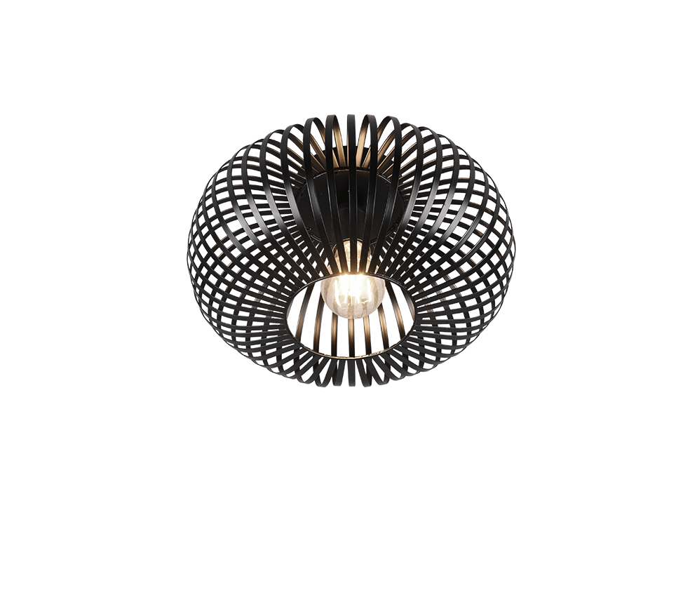 JOHANN | Ceiling lamp | Black mat | Metal