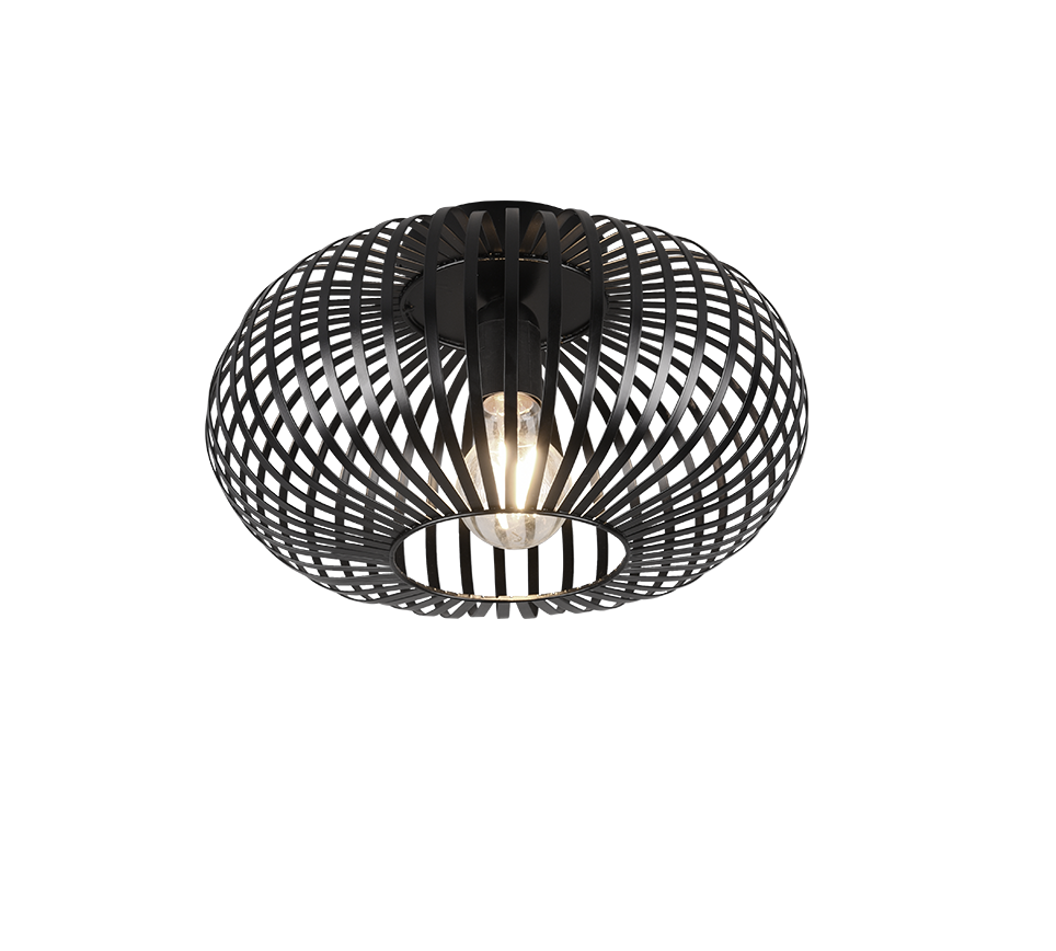 JOHANN | Ceiling lamp | Black mat | Metal