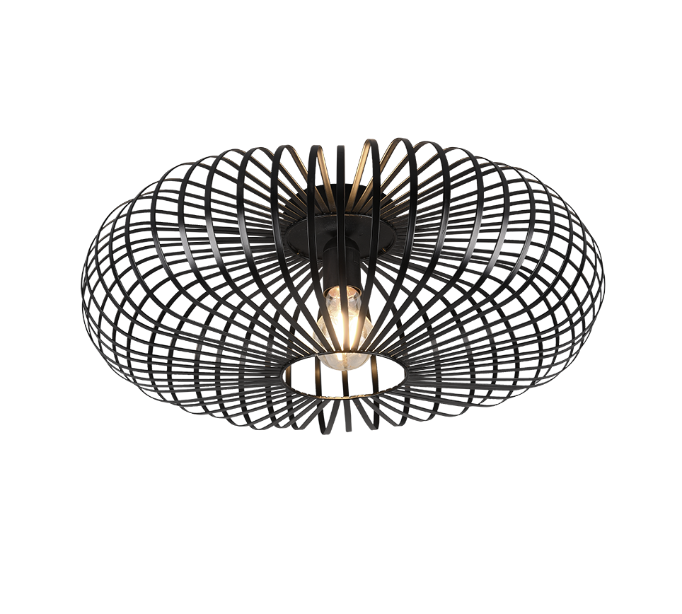 JOHANN | Ceiling lamp | Black mat | Metal