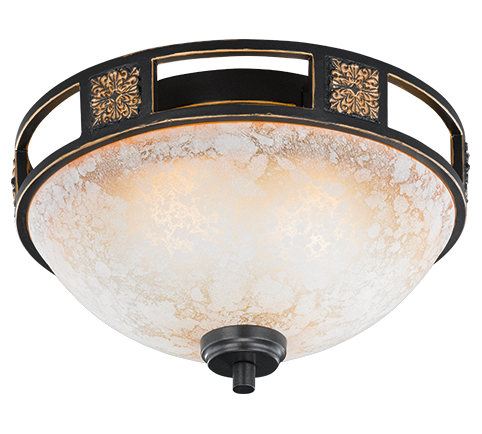 QUINTA | Ceiling lamp | Rusty | Metal