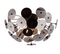 DISCALGO | Ceiling lamp | Black mat | Metal