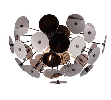 DISCALGO | Ceiling lamp | Black mat | Metal