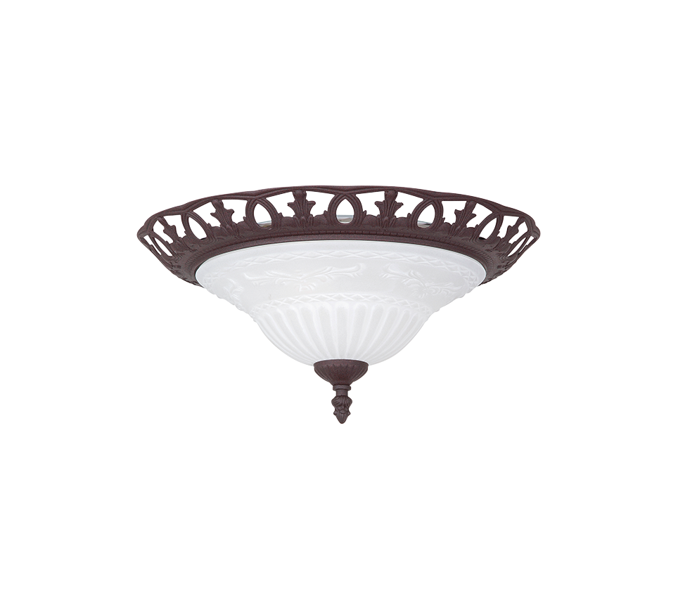 RUSTICA | Ceiling lamp | Rusty | Metal