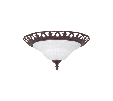 RUSTICA | Ceiling lamp | Rusty | Metal
