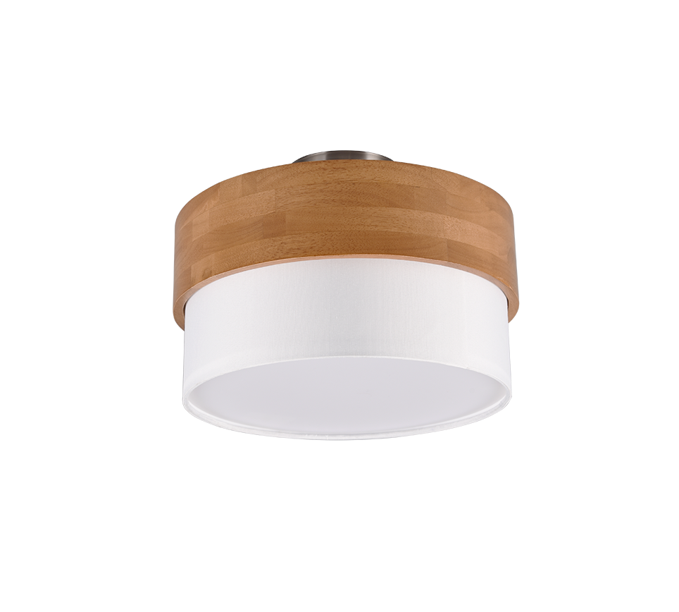 SEASONS | Ceiling lamp | Nickel mat | Fabric