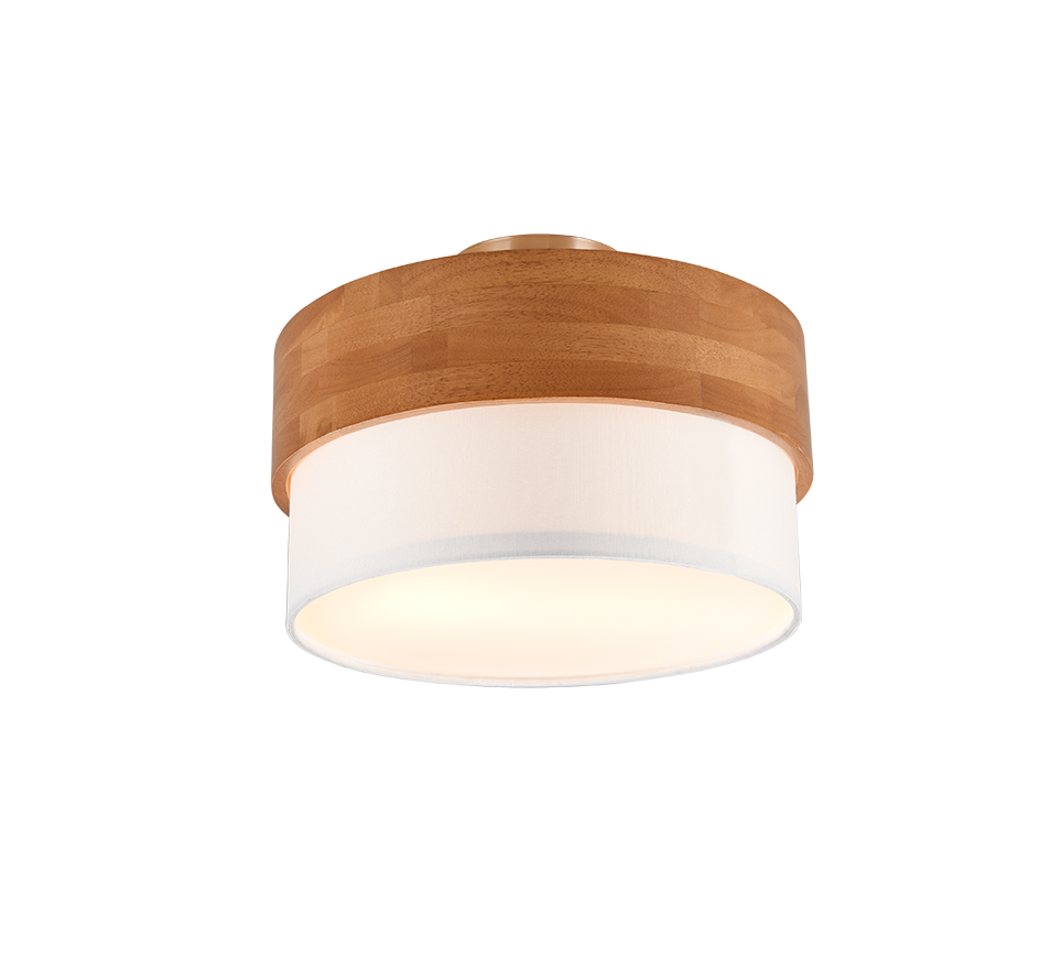 SEASONS | Ceiling lamp | Nickel mat | Fabric