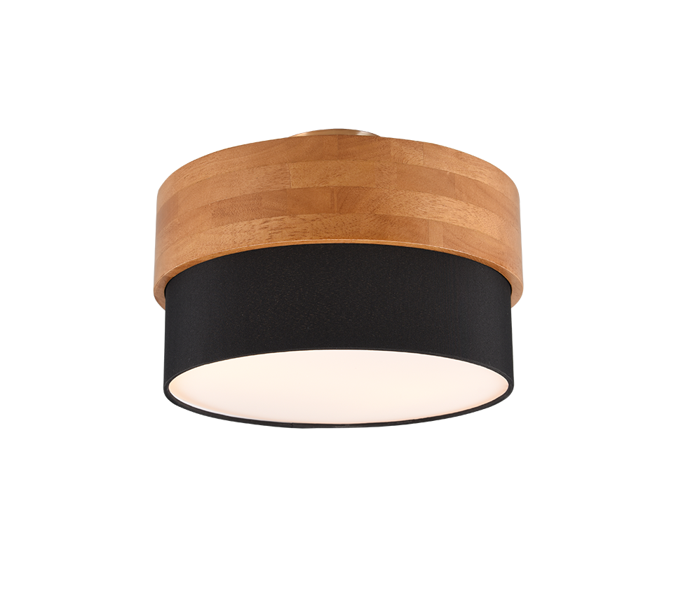 SEASONS | Ceiling lamp | Nickel mat | Fabric