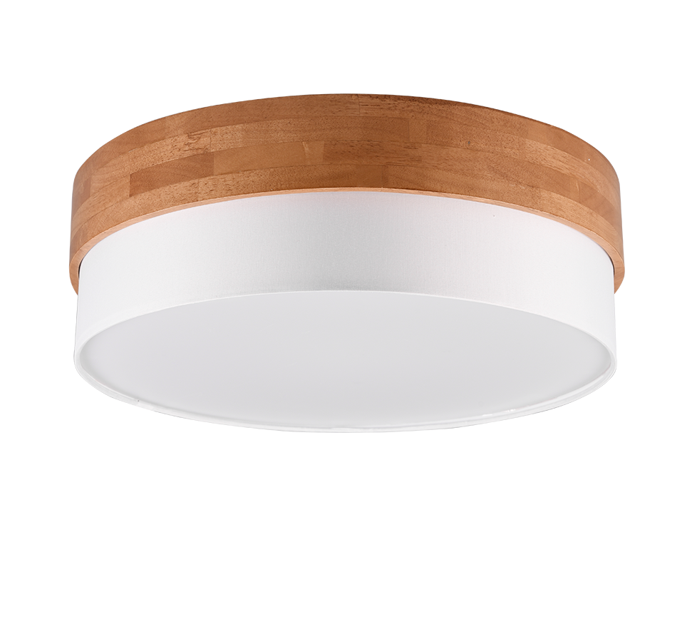 SEASONS | Ceiling lamp | Nickel mat | Fabric