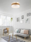 SEASONS | Ceiling lamp | Nickel mat | Fabric