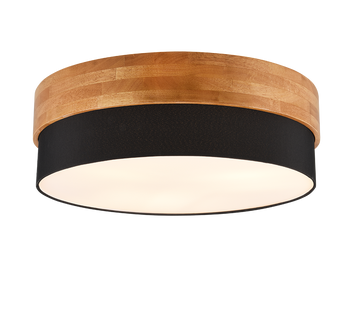 SEASONS | Ceiling lamp | Nickel mat | Fabric