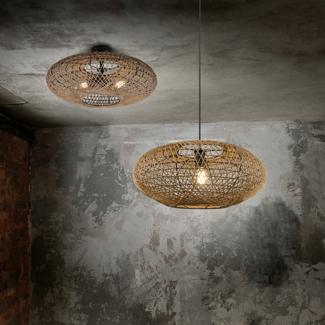 HEDDA | Ceiling lamp | Black mat | Metal