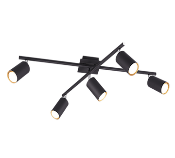 MARLEY | Ceiling lamp | Black mat | Metal