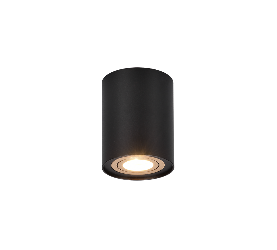 COOKIE | Ceiling lamp | Schwarz-Gold | Metal