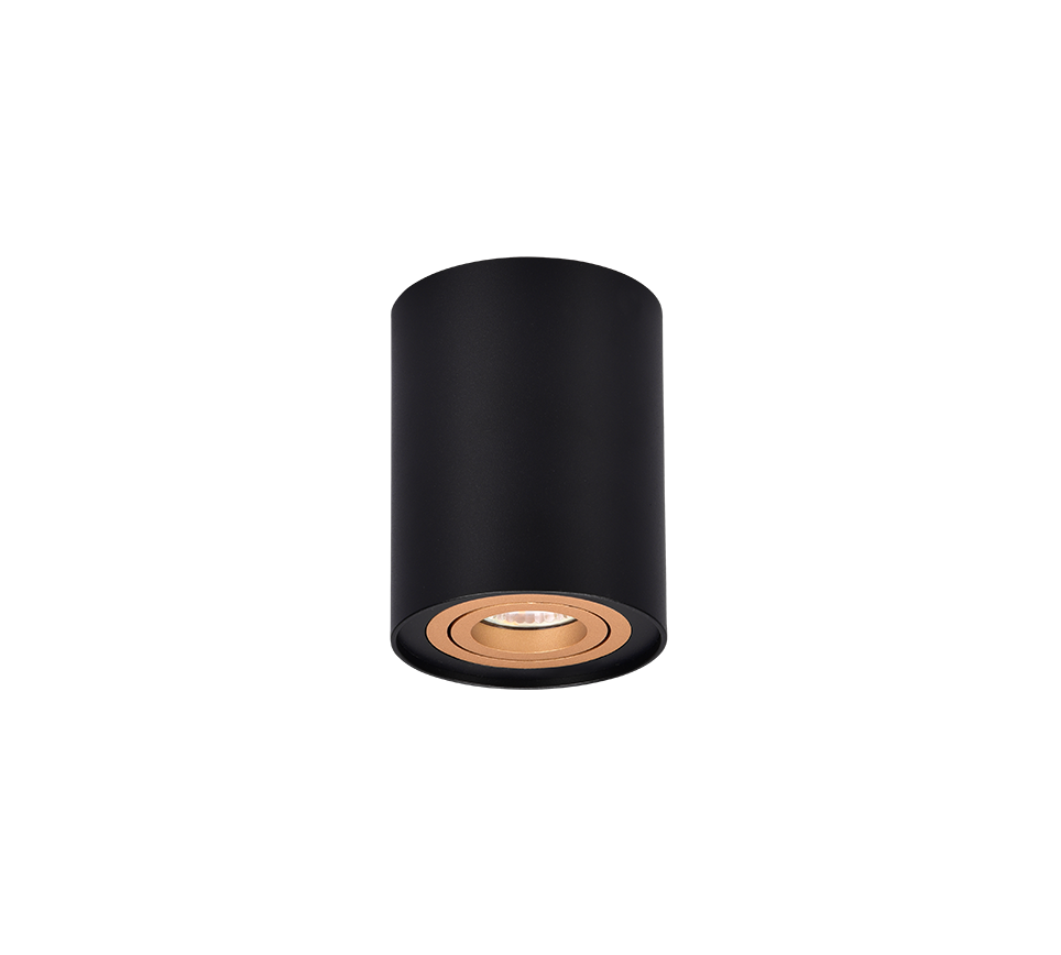 COOKIE | Ceiling lamp | Schwarz-Gold | Metal
