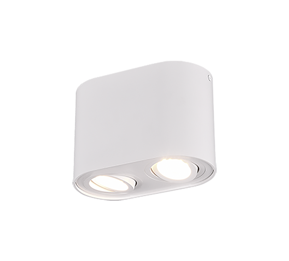 COOKIE | Ceiling lamp | White mat | Metal
