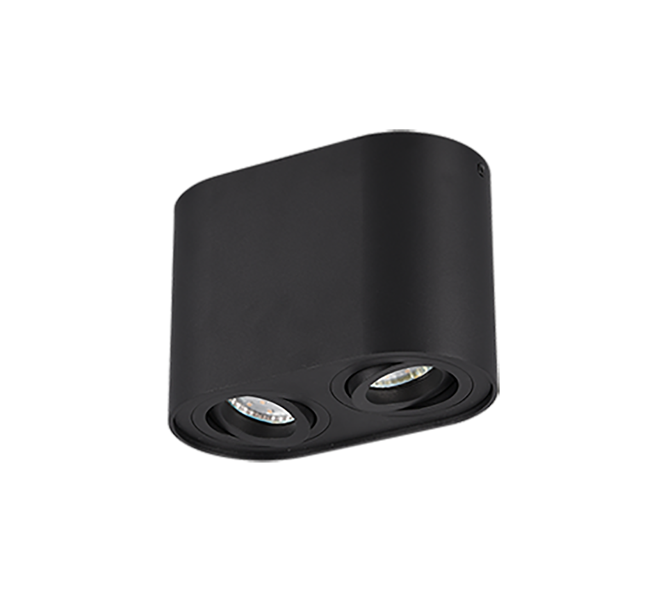 COOKIE | Ceiling lamp | Black mat | Metal