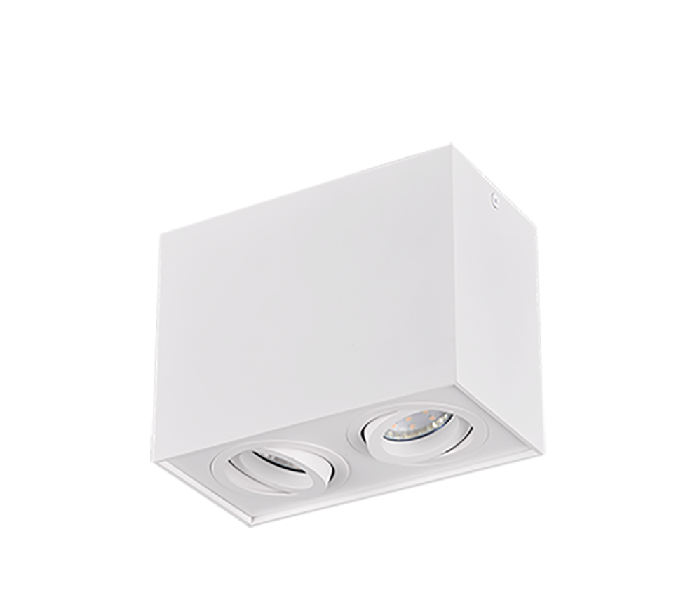 BISCUIT | Ceiling lamp | White mat | Metal