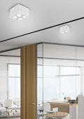 BISCUIT | Ceiling lamp | White mat | Metal