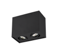 BISCUIT | Ceiling lamp | Black mat | Metal