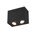 BISCUIT | Ceiling lamp | Black mat | Metal