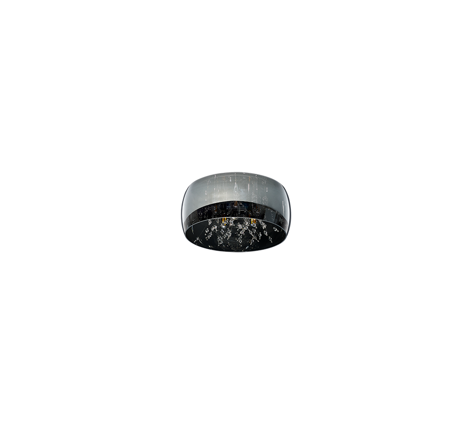 CRYSTEL | Ceiling lamp | Chrome | Glass