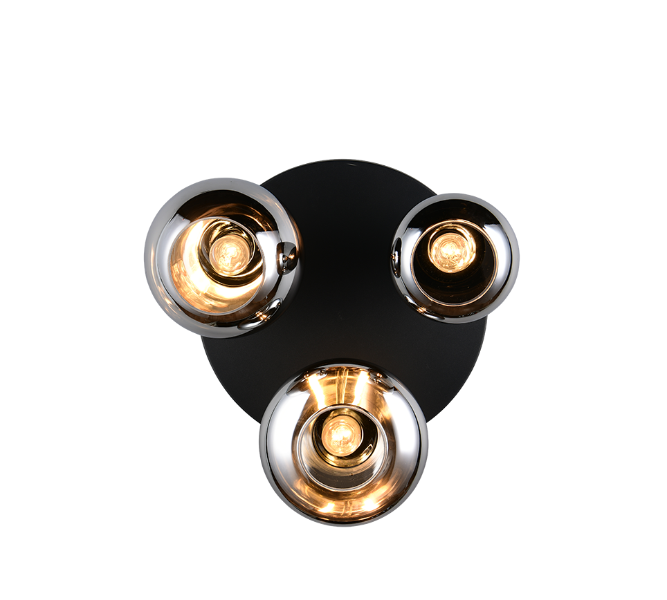 LUMINA | Ceiling lamp | Black mat | Metal