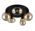 LUMINA | Ceiling lamp | Black mat | Metal