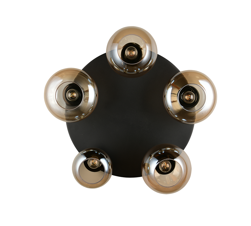 LUMINA | Ceiling lamp | Black mat | Metal