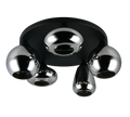 LUMINA | Ceiling lamp | Black mat | Metal