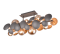 BUBBLE | Ceiling lamp | Anthracite | Metal