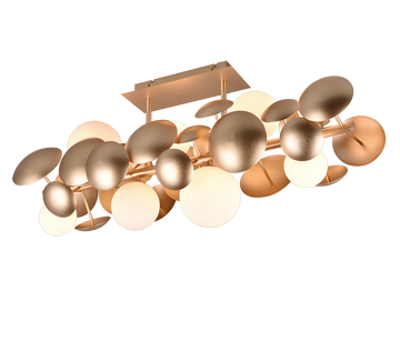 BUBBLE | Ceiling lamp | Gold | Metal