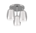 BARRET | Ceiling lamp | Chrome | Metal