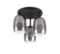 BARRET | Ceiling lamp | Black mat | Metal