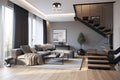 BARRET | Ceiling lamp | Black mat | Metal